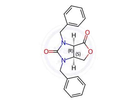 Chemical structure of Biotin Impurity 17