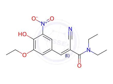 Chemical structure of Entacapone EP Impurity D