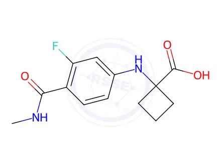Chemical structure of Apalutamide Impurity 18