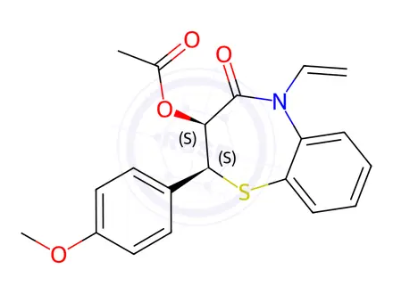 Chemical structure of Diltiazem Hydrochloride Impurity 39