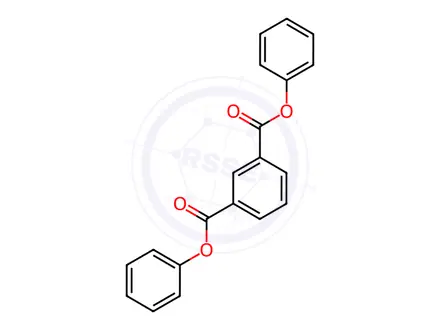 Chemical structure of Diphenyl Isophthalate