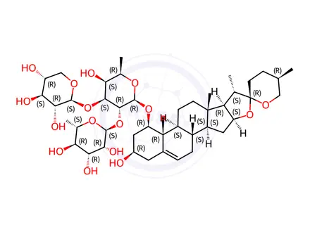 Chemical structure of Ophiopogonin D