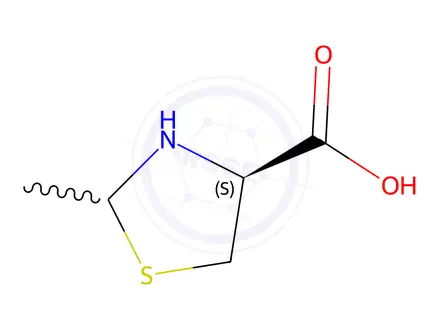 Chemical structure of Thiazolidine Impurity 1