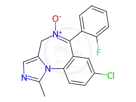 Chemical structure of Midazolam Impurity 4 (Midazolam EP Impurity D)