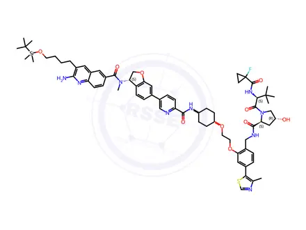 Chemical structure of Linezolid N-Des-acetyl Azido Impurity (S-Isomer)