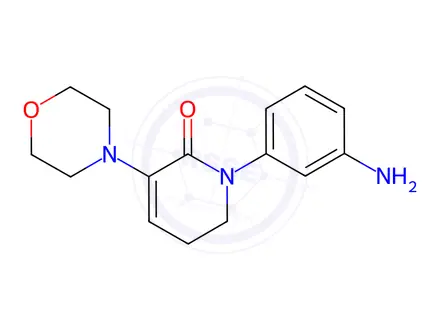 Chemical structure of Apixaban Impurity 16