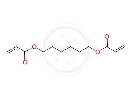 Chemical structure of 2-Propenoic acid, 1,1'-(1,6-hexanediyl) ester, polymer with 2,5-furandione and 4-methoxyphenol