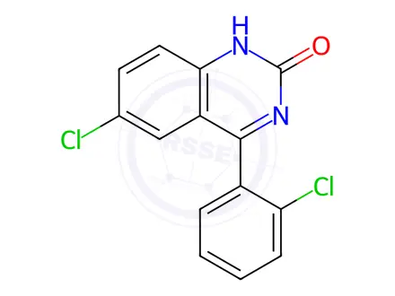 Chemical structure of Lorazepam Impurity 27