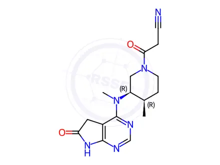 Chemical structure of Tofacitinib Impurity 124