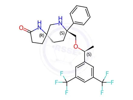 Chemical structure of Rolapitant Impurity 6 (Rolapitant (1S,2S,3R)-Isomer)