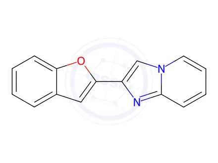 Chemical structure of 2-(Benzofuran-2-yl)imidazo[1,2-a]pyridine