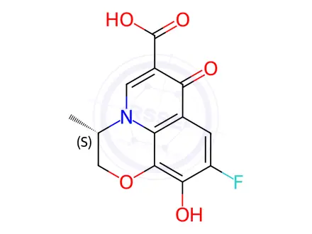 Chemical structure of Levofloxacin Impurity 35