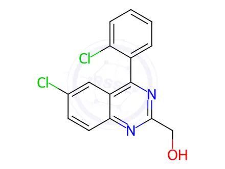 Chemical structure of Lorazepam Impurity 7