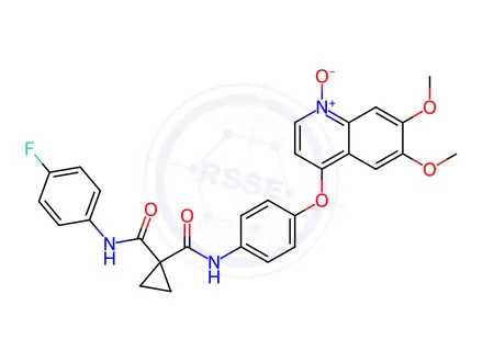 Chemical structure of Cabozantinib impurity 34