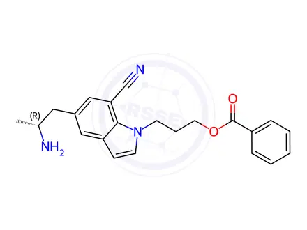 Chemical structure of Silodosin Impurity 12 Monomer
