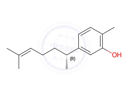 Chemical structure of Xanthorrhizol