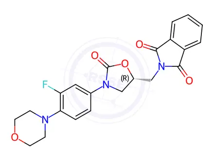 Chemical structure of Linezolid Impurity 35