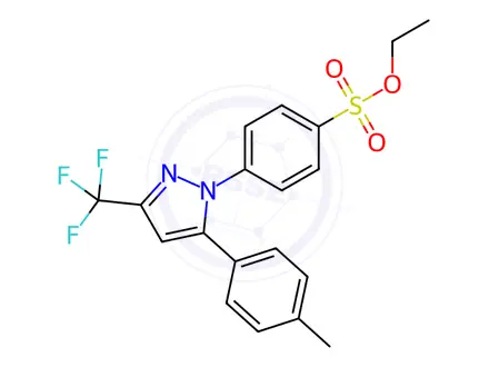Chemical structure of Celecoxib Impurity 21
