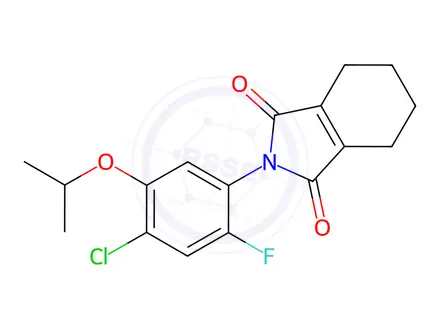 Chemical structure of Flumiclorac-pentyl Impurity 4