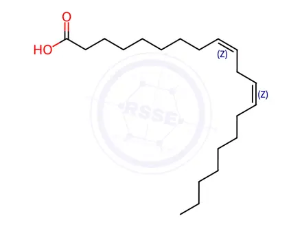 Chemical structure of 7(Z),11(Z),14(Z)-Eicosatrienoic acid