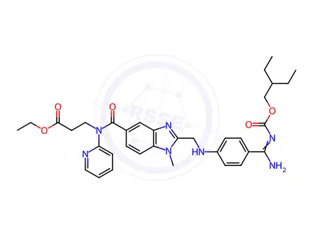 Chemical structure of Dabigatran impurity L