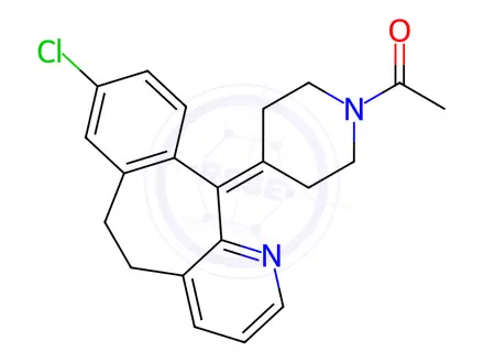 Chemical structure of N-Acetyl Desloratadine