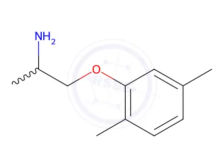 Chemical structure of 6-Demethyl 5-Methyl Mexiletine Hydrochloride