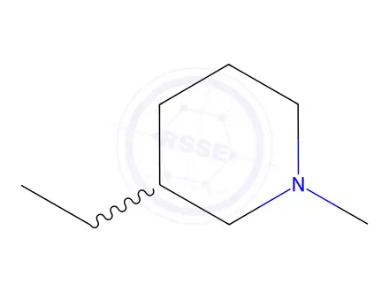 Chemical structure of 3-Ethyl-1-methylpiperidine