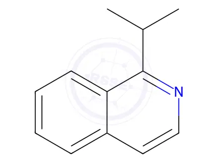 Chemical structure of Isoquinoline, 1-(1-methylethyl)-