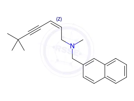 Chemical structure of Terbinafine EP Impurity F