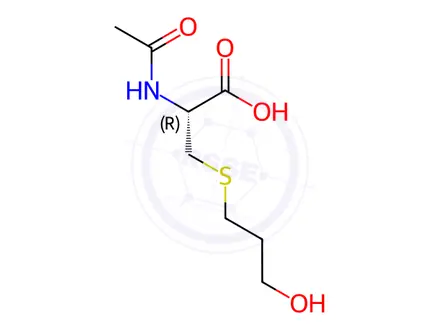Chemical structure of Acetylcysteine Impurity 238