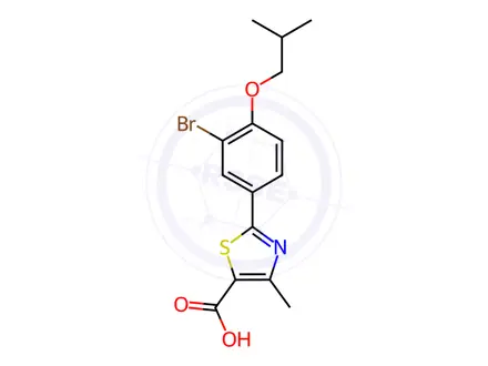 Chemical structure of Febuxostat Impurity 4