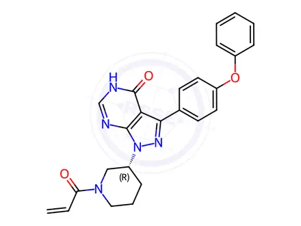 Chemical structure of Ibrutinib Impurity 47