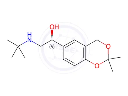 Chemical structure of Salbutamol Sulfate Impurity 35