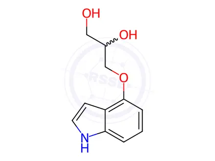 Chemical structure of Pindolol EP impurity D