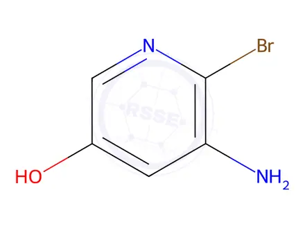 Chemical structure of 5-Amino-6-bromopyridin-3-ol