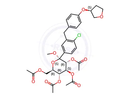 Chemical structure of Empagliflozin Impurity 113