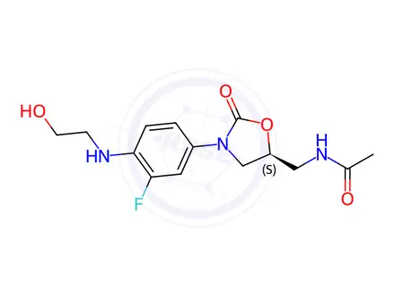 Chemical structure of Linezolid Impurity 39