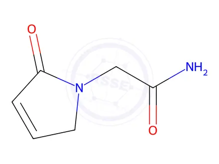 Chemical structure of oxiracetam impurity III