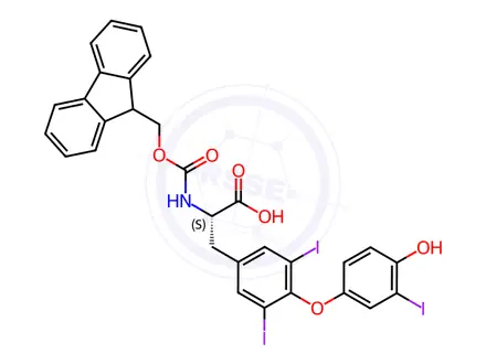 Chemical structure of Liothyronine Impurity 31