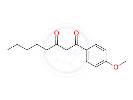 Chemical structure of Avobenzone Impurity 25