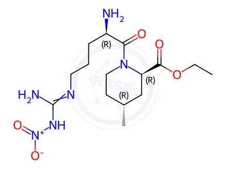 Chemical structure of Argatroban Impurity 84