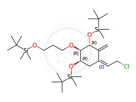 Chemical structure of Eldecalcitol Impurity 9