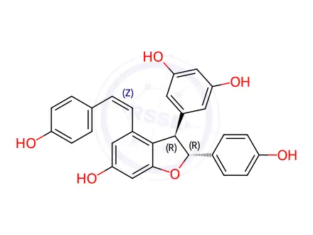 Chemical structure of Viniferin Impurity 4