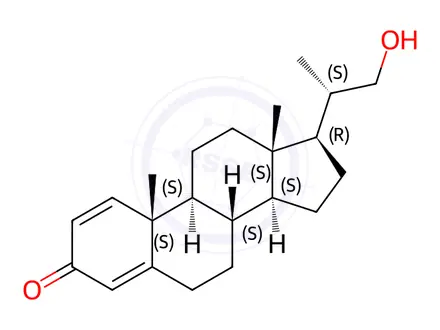 Chemical structure of Progesterone Impurity 25