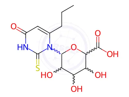 Chemical structure of Propylthiouracil Impurity 16