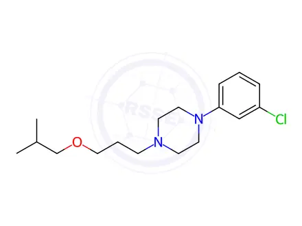 Chemical structure of Trazodone Hydrochloride Impurity 7 Monomer (Trazodone Hydrochloride BP Impurity G)(Trazodone Hydrochloride EP Impurity G)