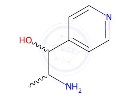 Chemical structure of 2-Amino-1-(pyridin-4-yl)propan-1-ol Dihydrochloride