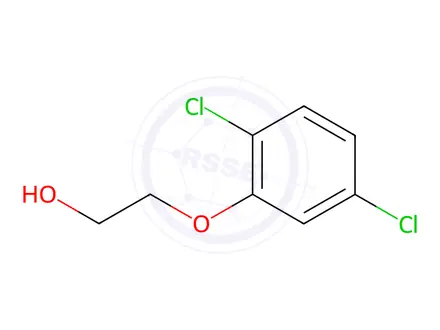 Chemical structure of 2-(2,5-dichlorophenoxy)ethan-1-ol