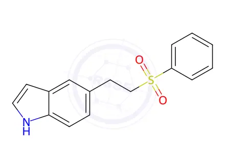 Chemical structure of Eletriptan Impurity 10